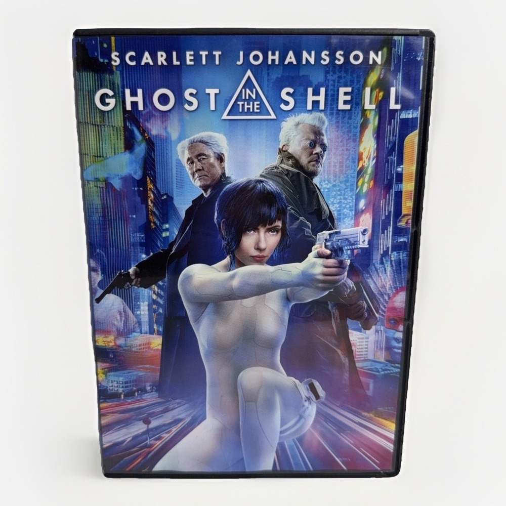 Ghost in the Shell 2017 DVD Scarlett Johansson Sci Fi Live Action Cyberpunk